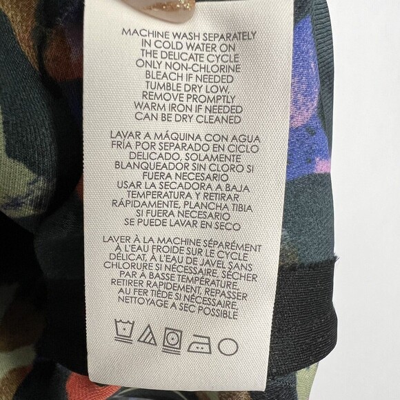 CAbi Tunic Top 3143 Womens Medium Sabine Mosaic Watercolor Print Popover Blouse - Picture 10 of 10